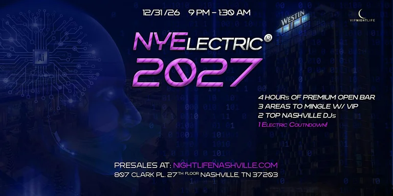 Nashville New Year's Eve Party...