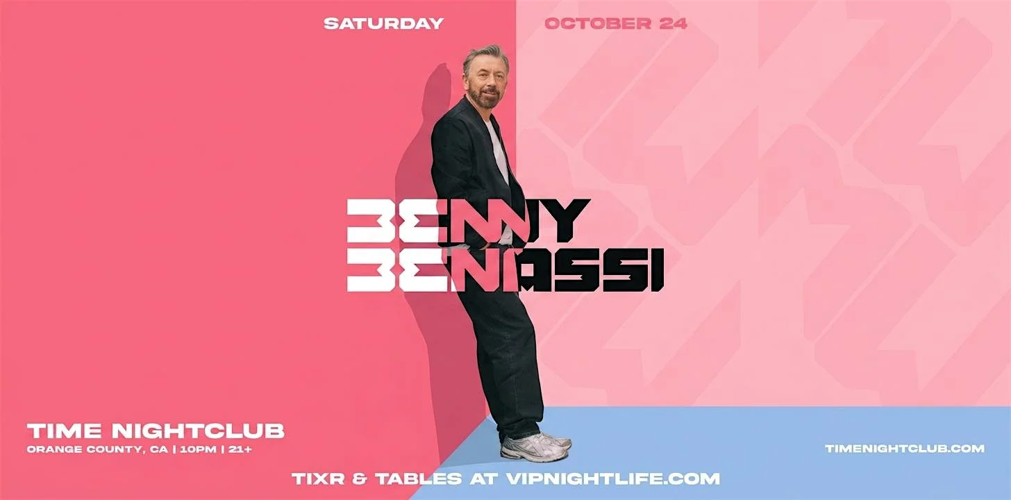 Benny Benassi at TIME Nightclub OC