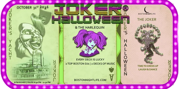 Joker Boston VIP Halloween Party Cruise