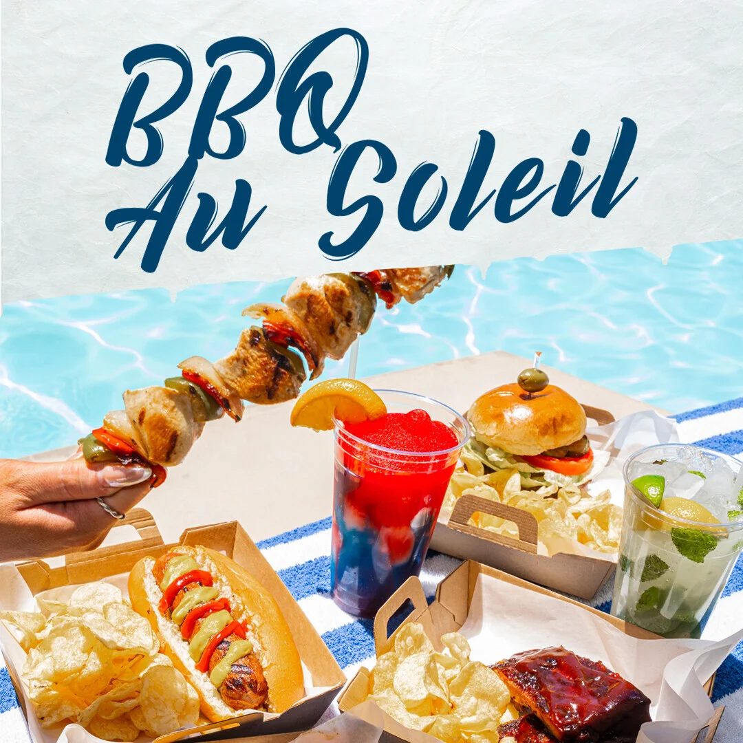 Weekends at Pool À Paris: BBQ au Soleil