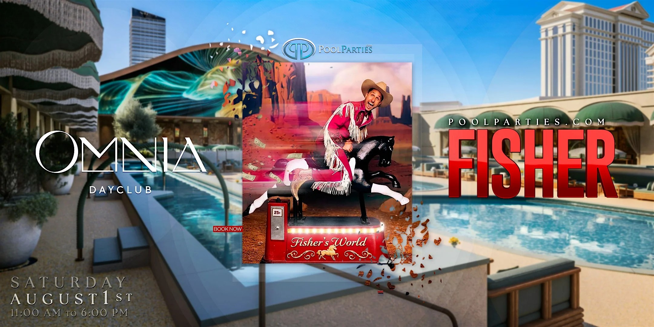 Fisher | Las Vegas Pool Party Saturday | OMNIA Dayclub