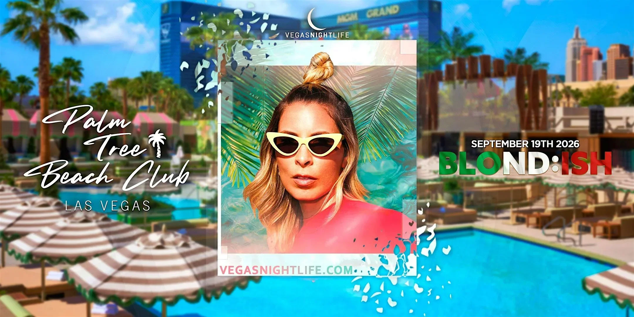Blond:ish | Mexican Independence Weekend Pool Party | Palm Tree Beach Club