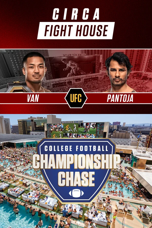 College Football & UFC 331 at Stadium Swim