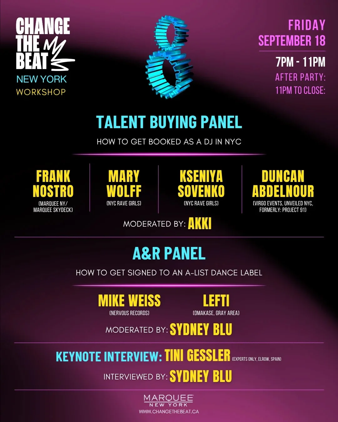 Change The Beat NY: Workshop