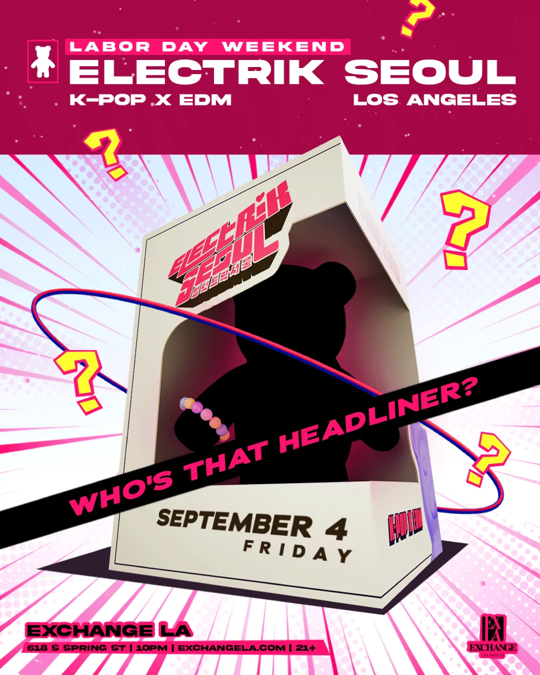 Exchange LA Presents Electrik Seoul: K-POP x EDM
