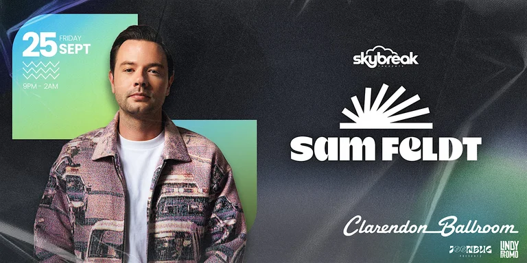 Sam Feldt at Claredndon Ballro...