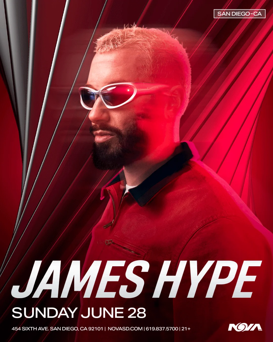 Nova SD presents James Hype