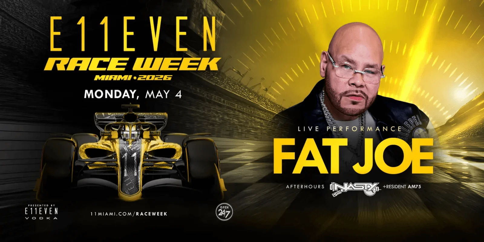 Fat Joe | Miami Race Week Party | E11EVEN