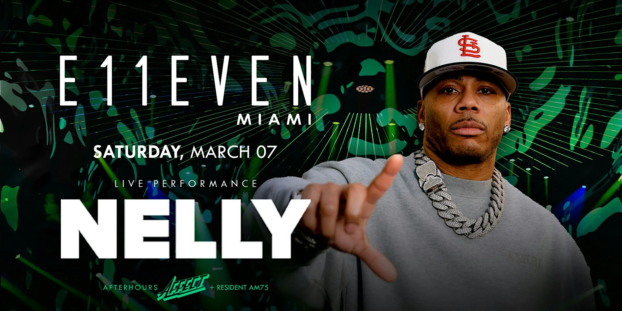 Nelly | Live Concert Party Saturday | E11EVEN Miami
