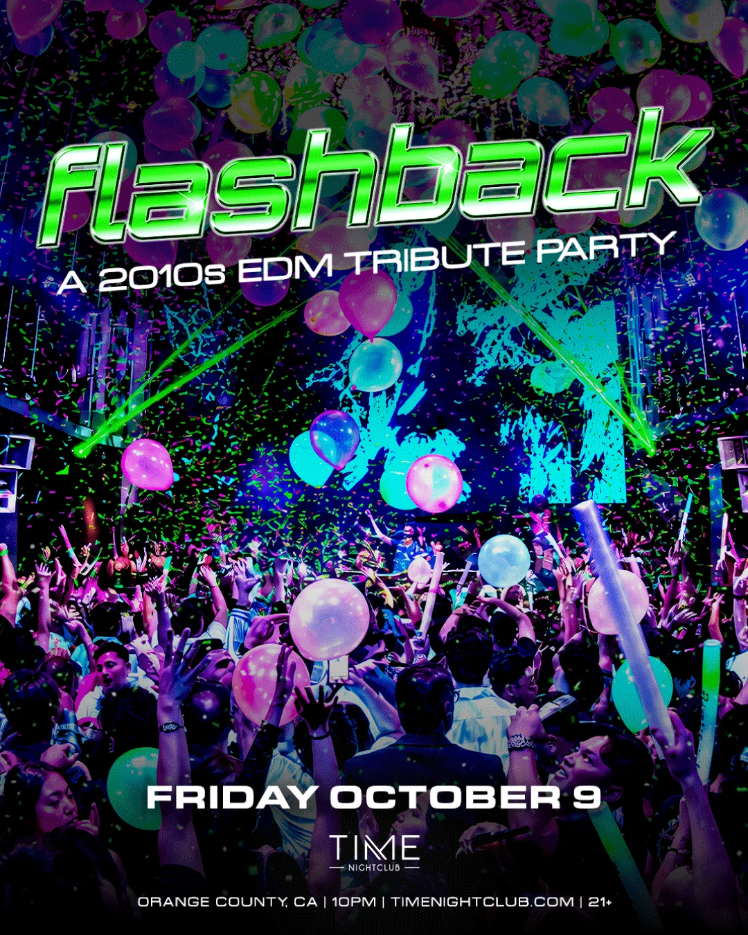 Time Nightclub presents Flashback: A 2010s EDM Tribute Party