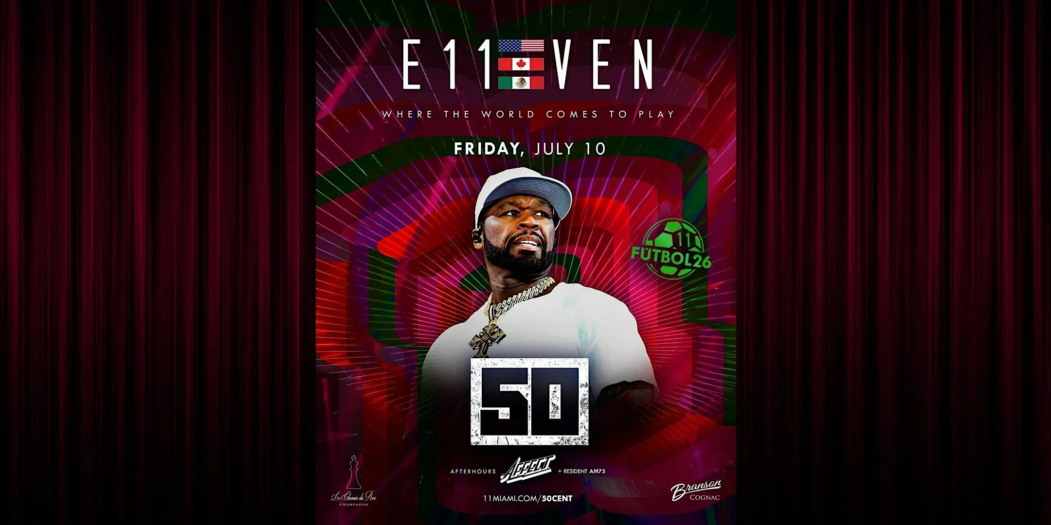 50 Cent | Live Concert Party | E11EVEN Miami