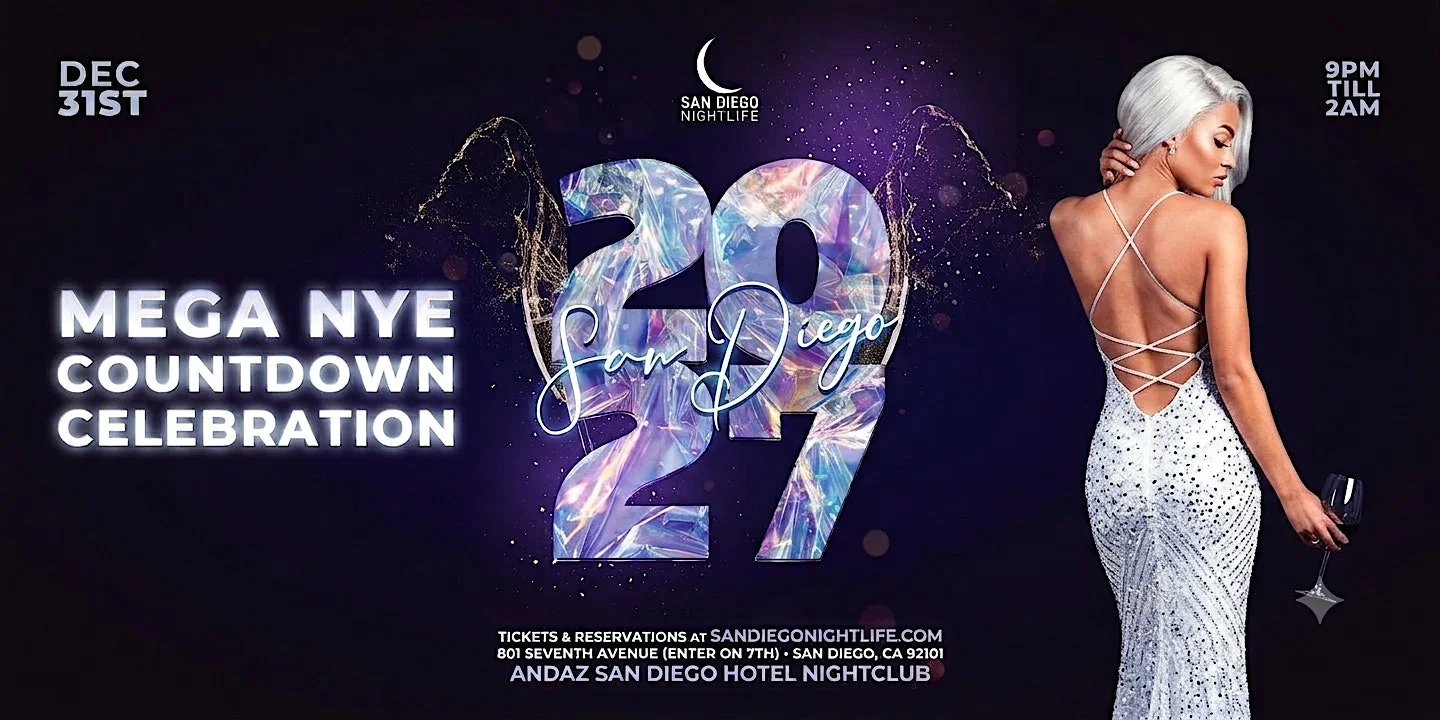 San Diego Mega 2027  New Year's Eve Party
