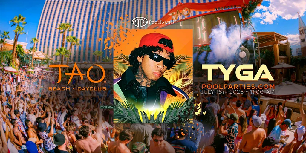 Tyga | Las Vegas Pool Party | TAO Beach Saturday