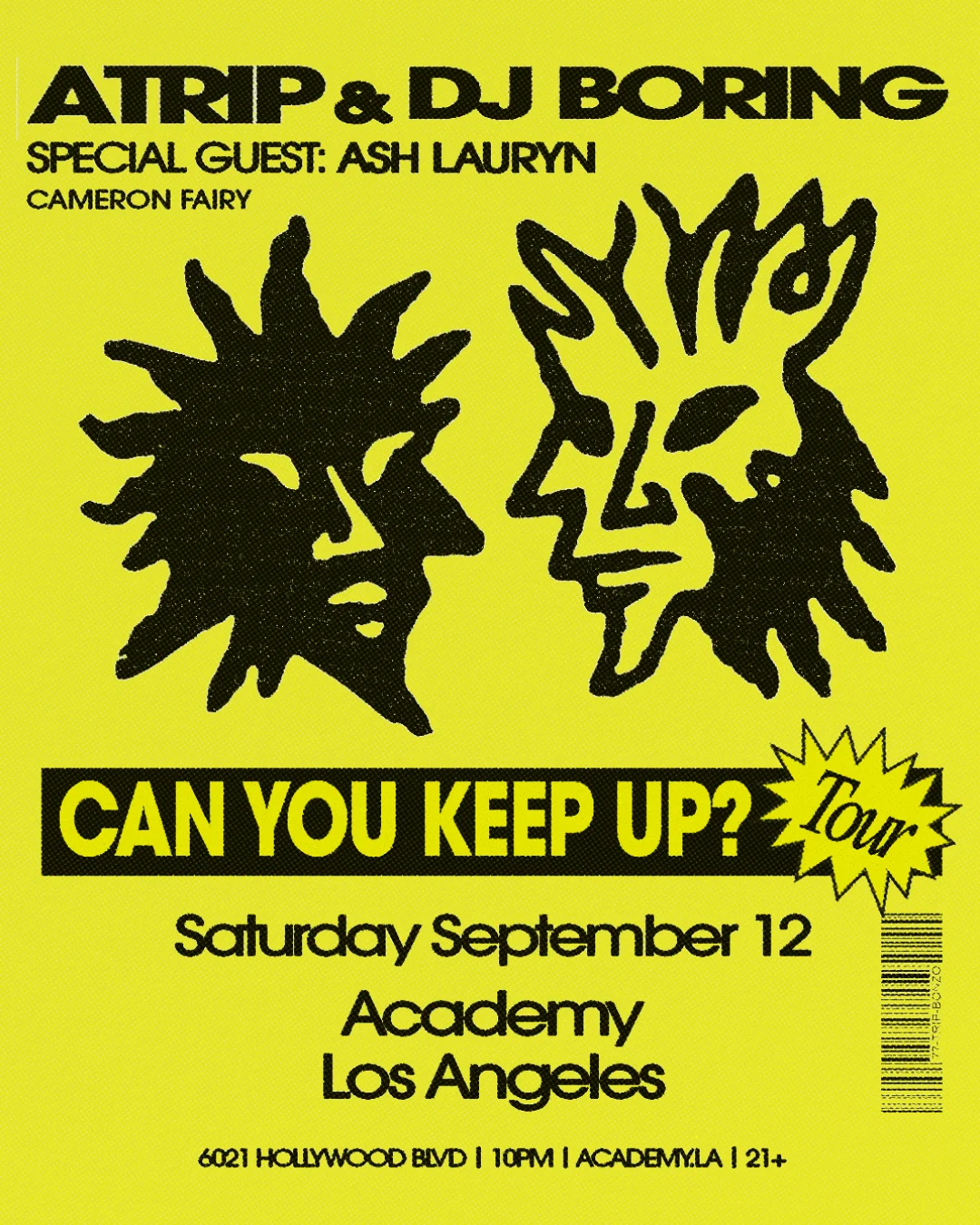 Academy LA presents ATRIP B2B DJ BORING