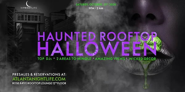 Haunted Rooftop | Atlanta Halloween Party