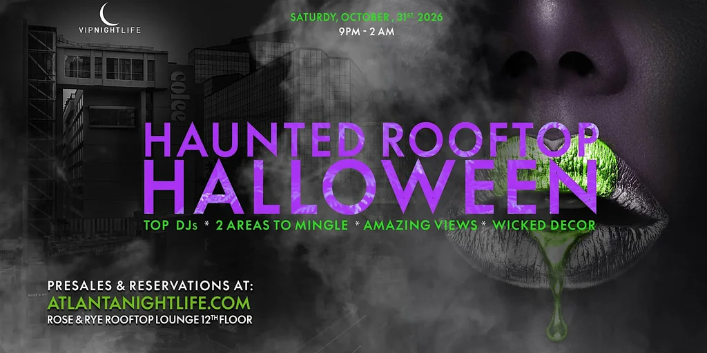Haunted Rooftop | Atlanta Halloween Party