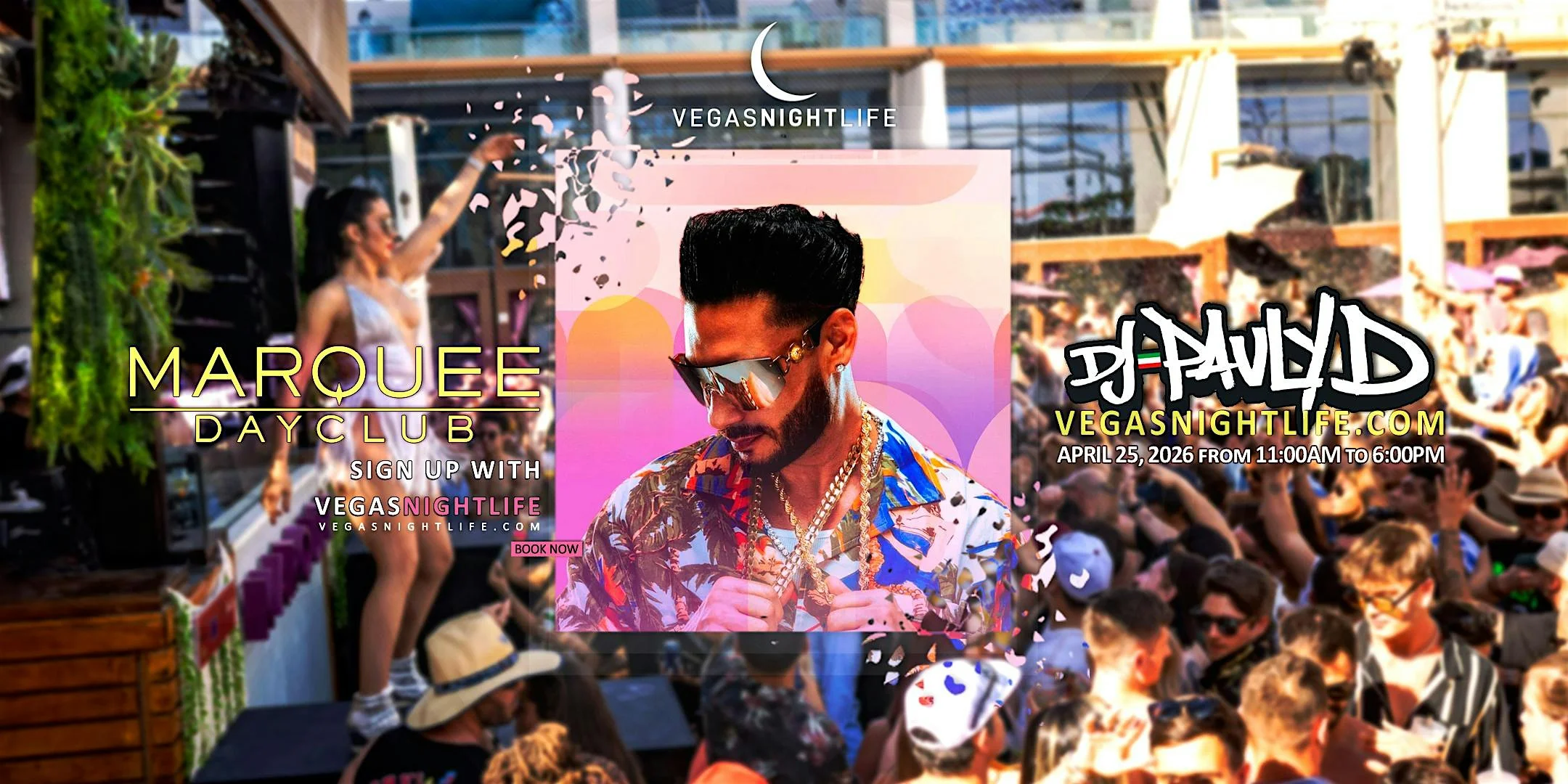 DJ Pauly D | Vegas Pool Party Saturday | Marquee Dayclub