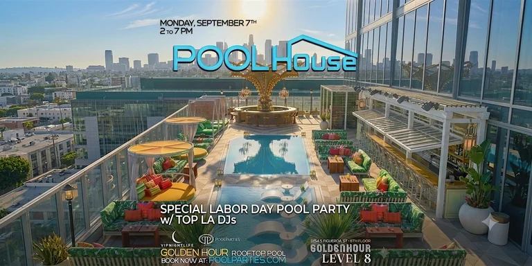 Pool House | LA Labor Day Roof...
