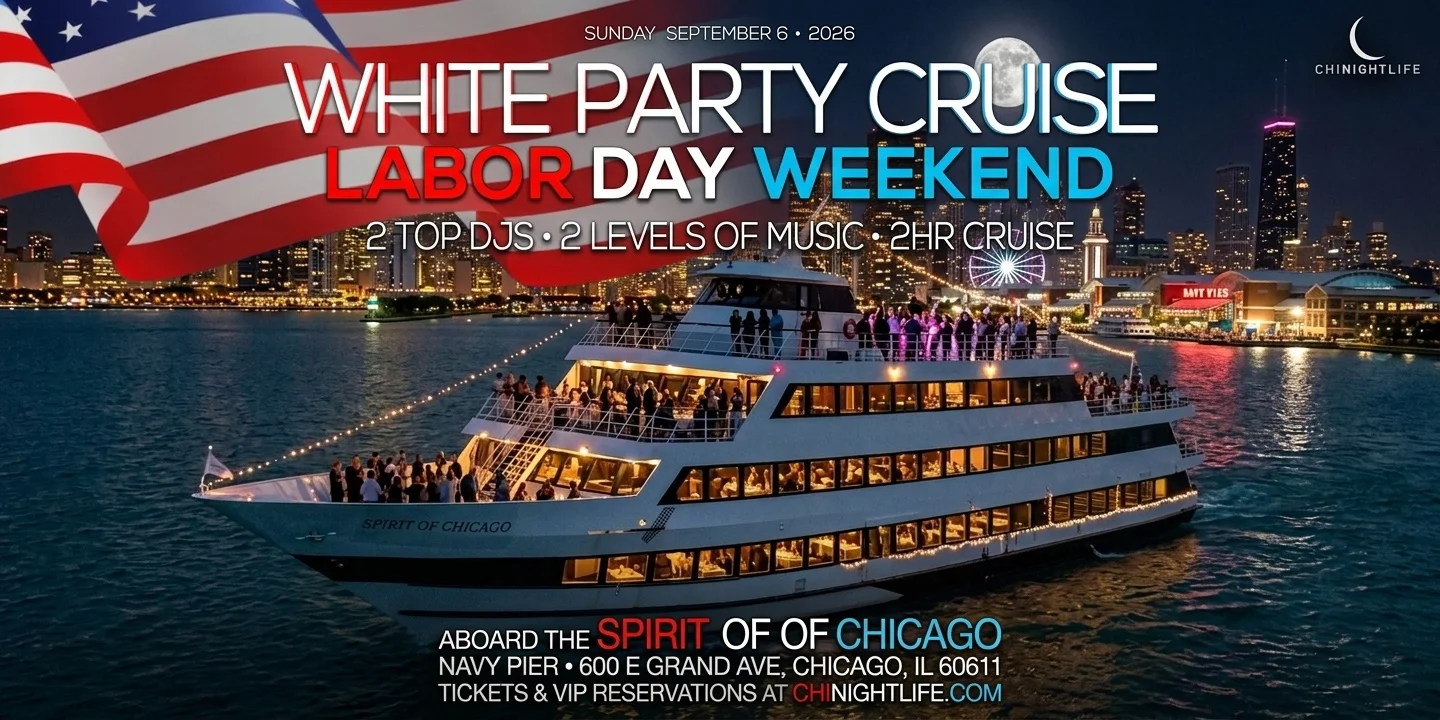 Chicago Labor Day Weekend All White Attire Party Cruise