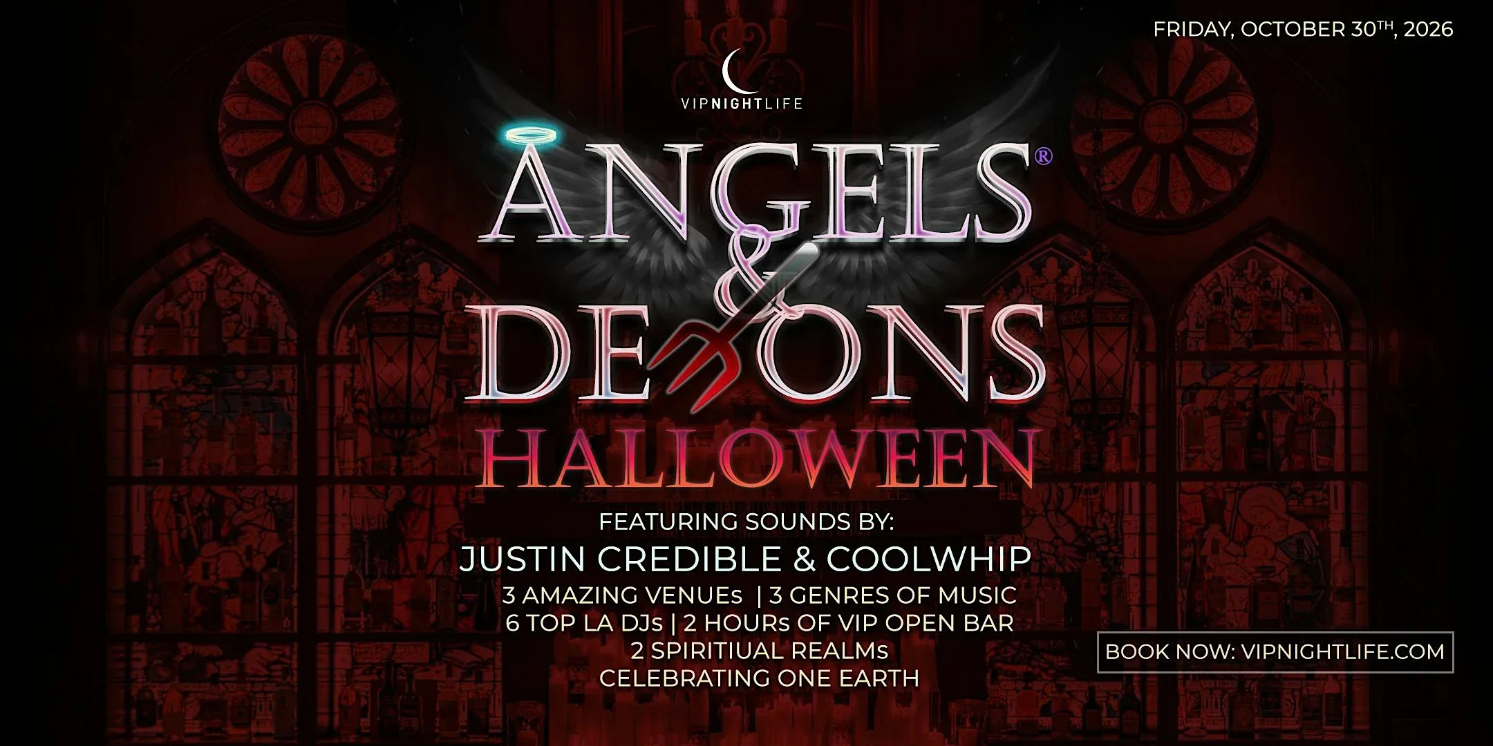 Angels & Demons | Los Angeles Halloween Party