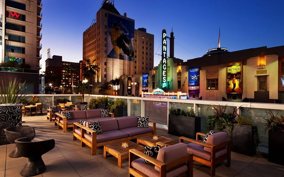 W Hollywood Great Room & Living Room Station