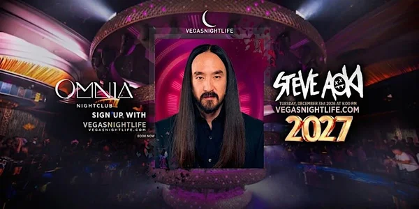 Steve Aoki | Omnia Las Vegas New Year's Eve Party 2027