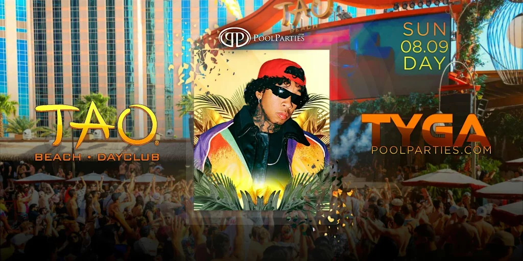Tyga | Las Vegas Pool Party | TAO Beach Sunday