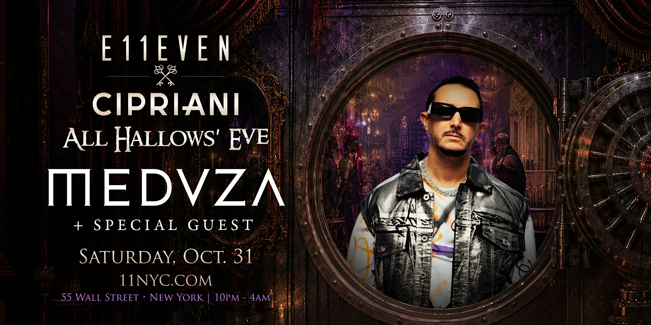 E11EVEN x Cipriani: All Hallows’ Eve | New York Halloween Party