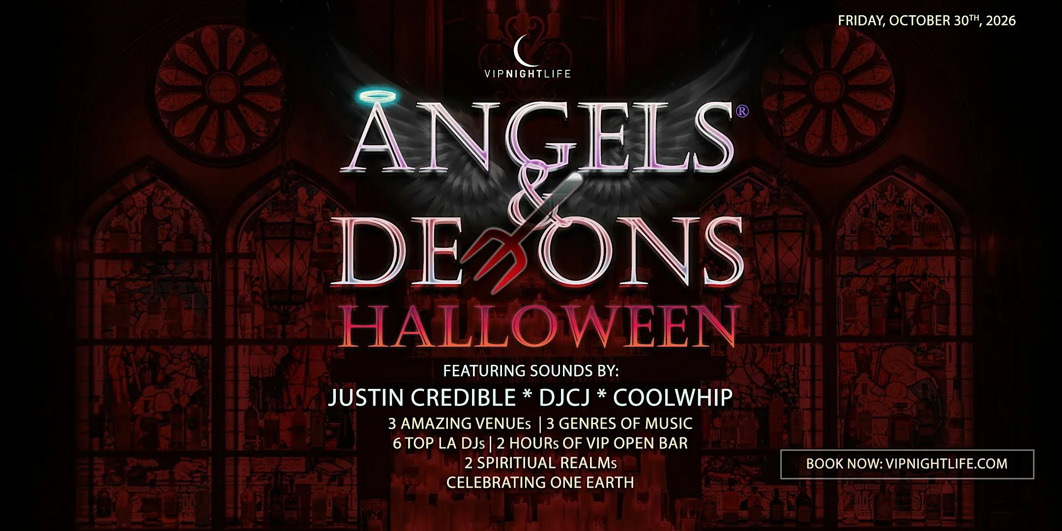 Angels & Demons | Los Angeles Halloween Party