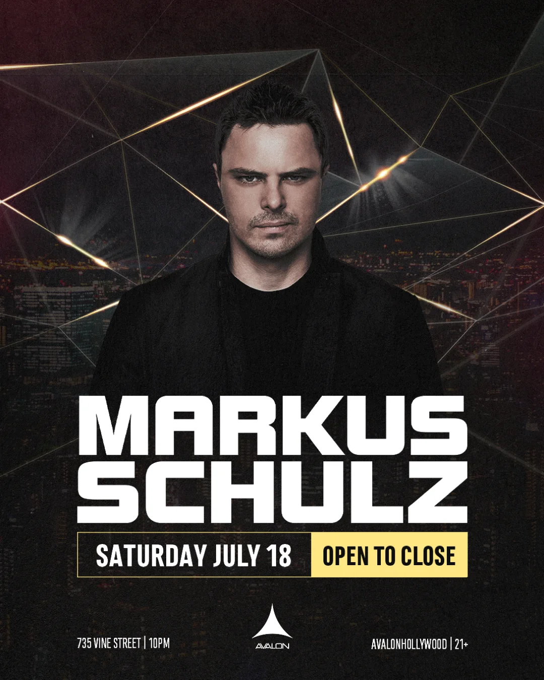 Avalon presents Markus Schulz (Open to Close)