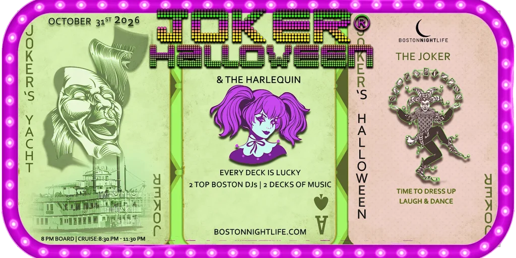 Joker Boston Halloween Party Cruise