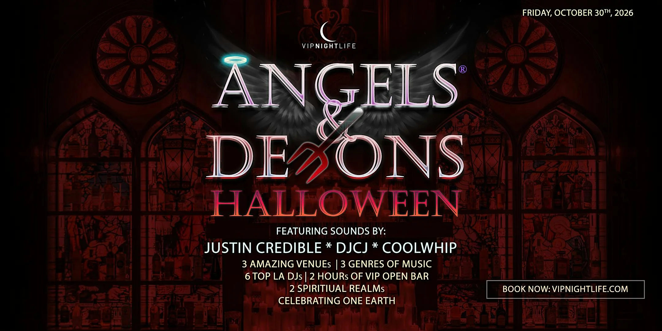 Angels & Demons | Los Angeles Halloween Party