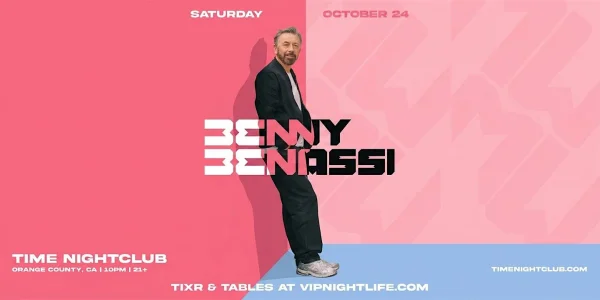 Benny Benassi at TIME Nightclub OC