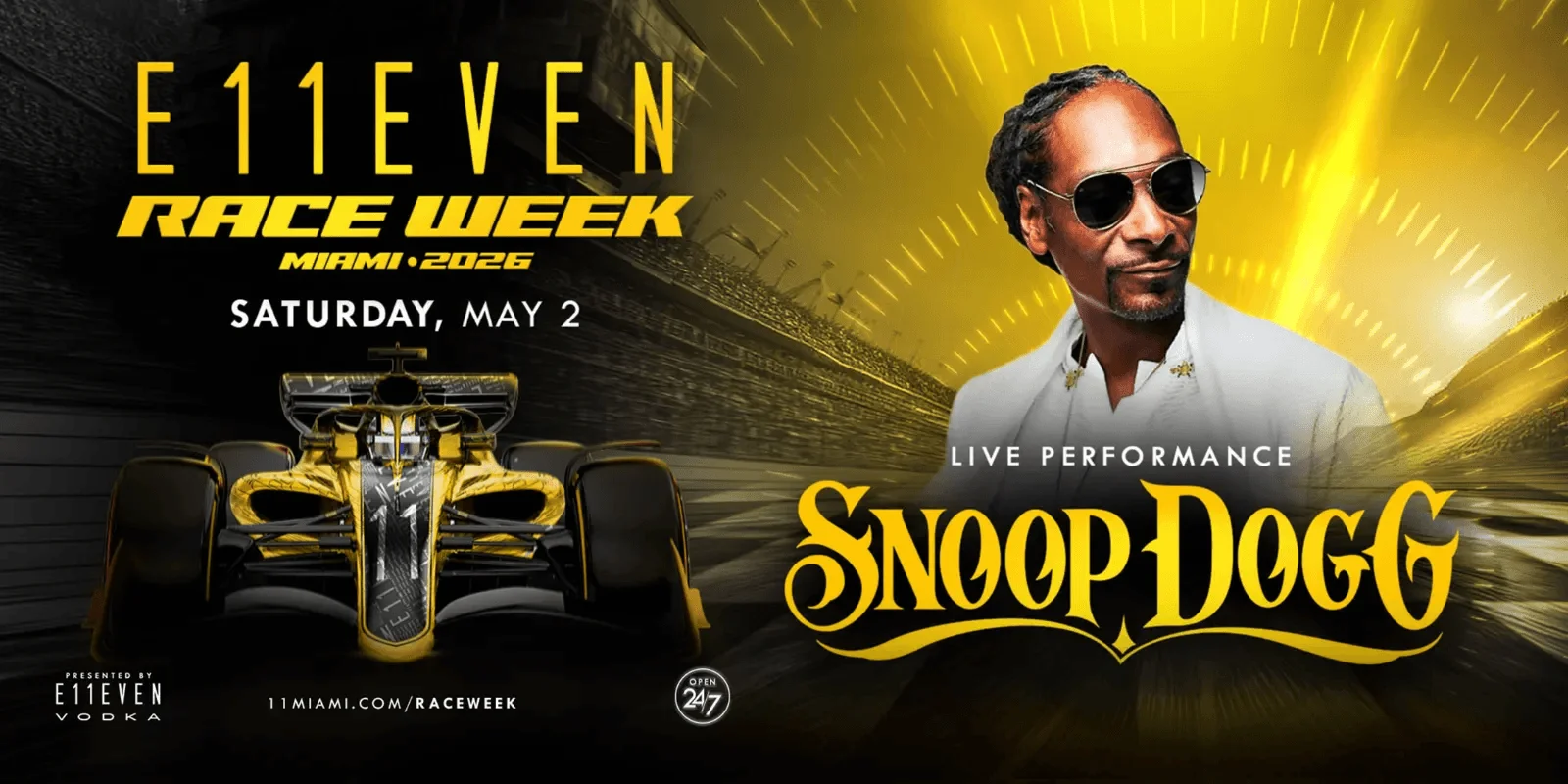 Snoop Dogg | Race Week Party | E11EVEN Miami