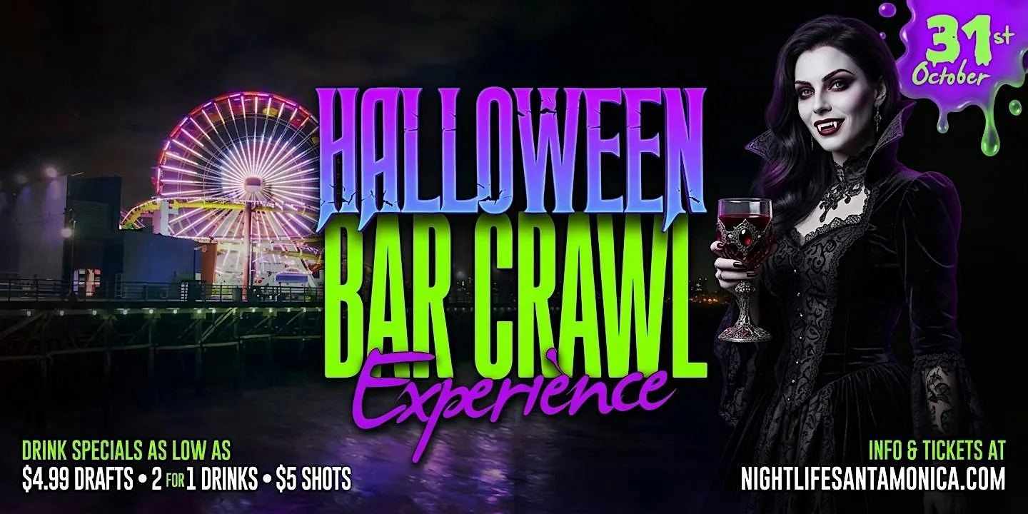 Santa Monica Halloween Bar Crawl Party