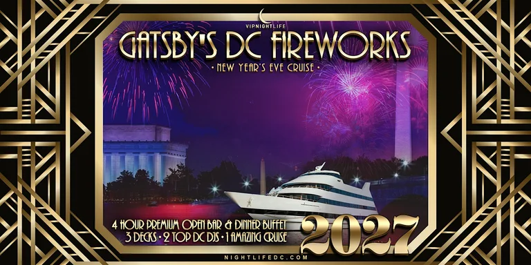 Gatsby's DC Fireworks New Year...