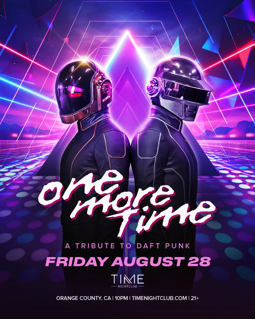 One More Time: A Daft Punk Tribute Party