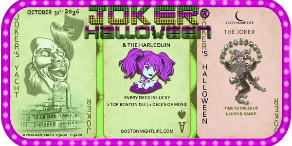 Joker Boston Halloween Party Cruise