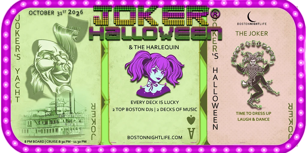 Joker Boston Halloween Party Cruise