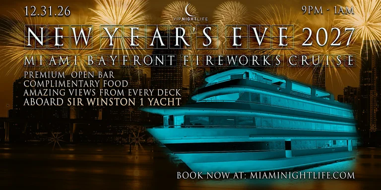 Miami New Years Eve Party 2027...