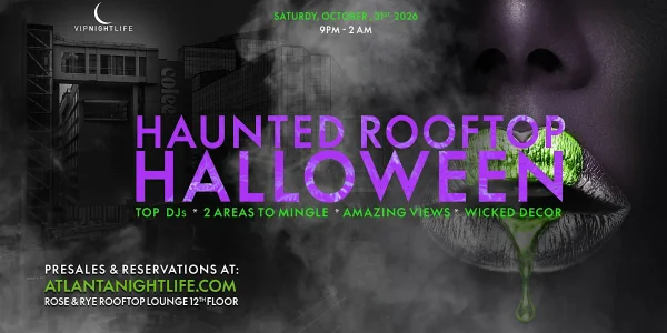 Haunted Rooftop | Atlanta VIP Halloween Party