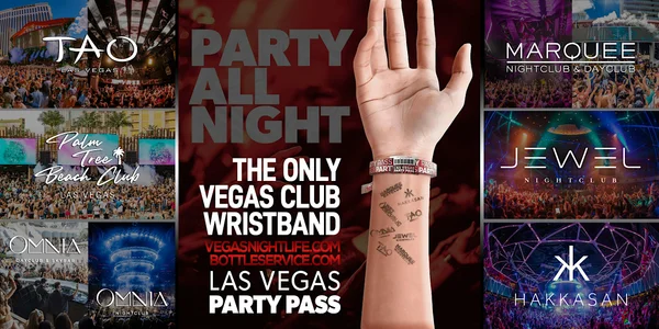 Las Vegas Party Pass | July 4th Weekend | July 02-July 06