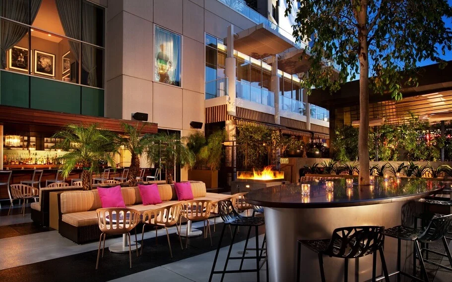 W Hollywood Great Room & Living Room Station