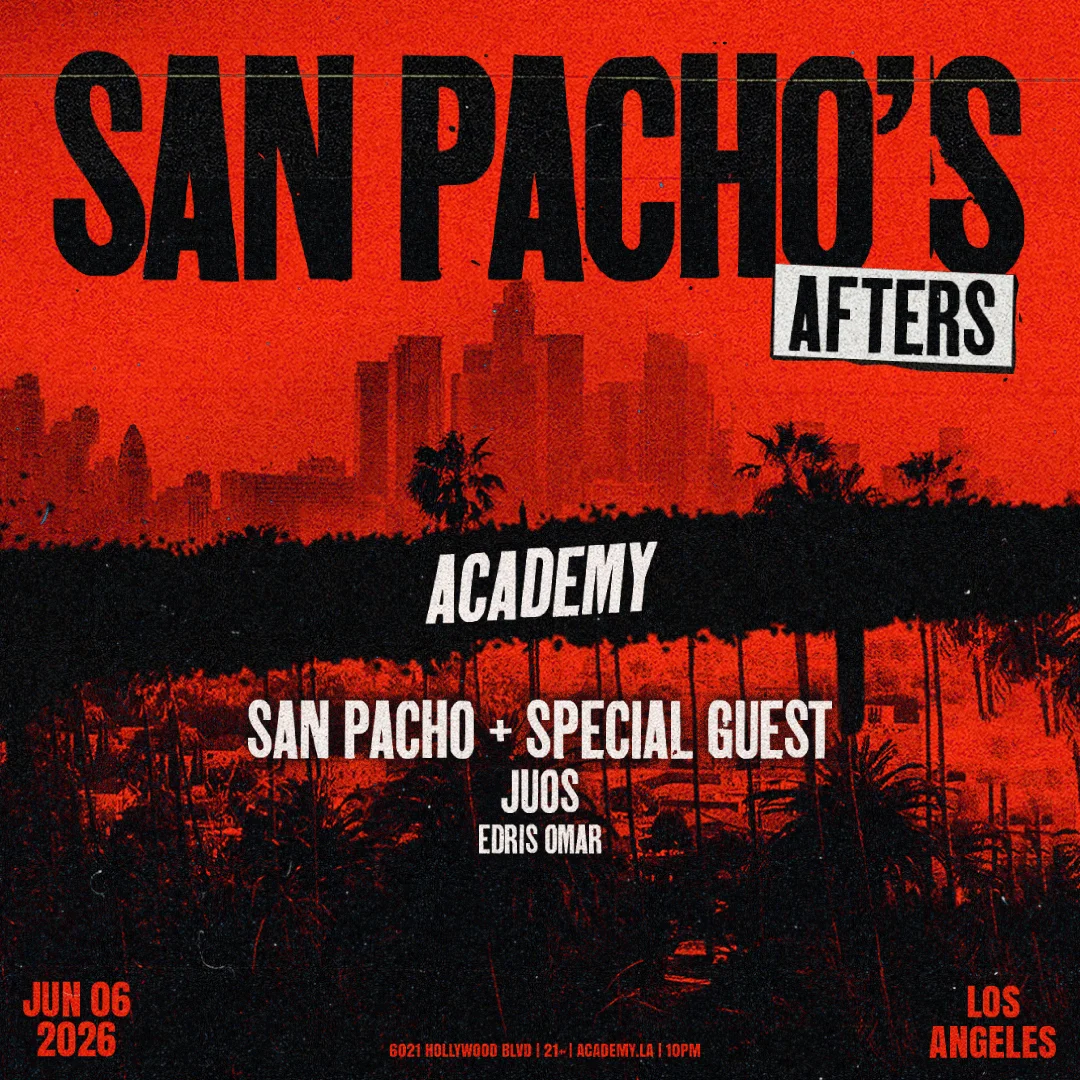San Pacho's Afters: San Pacho + Special Guest