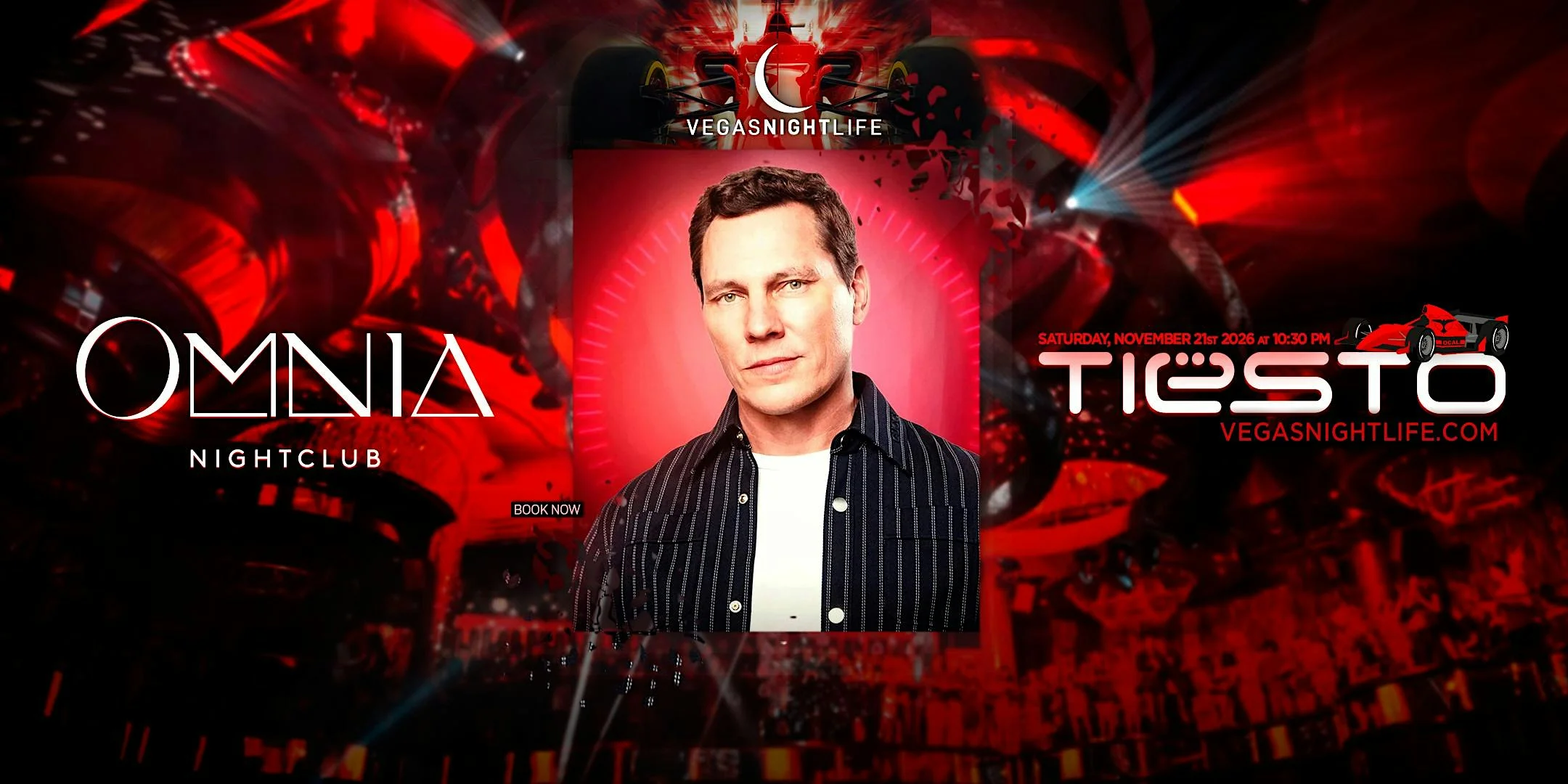 Tiesto | Las Vegas Race Weekend Party | OMNIA