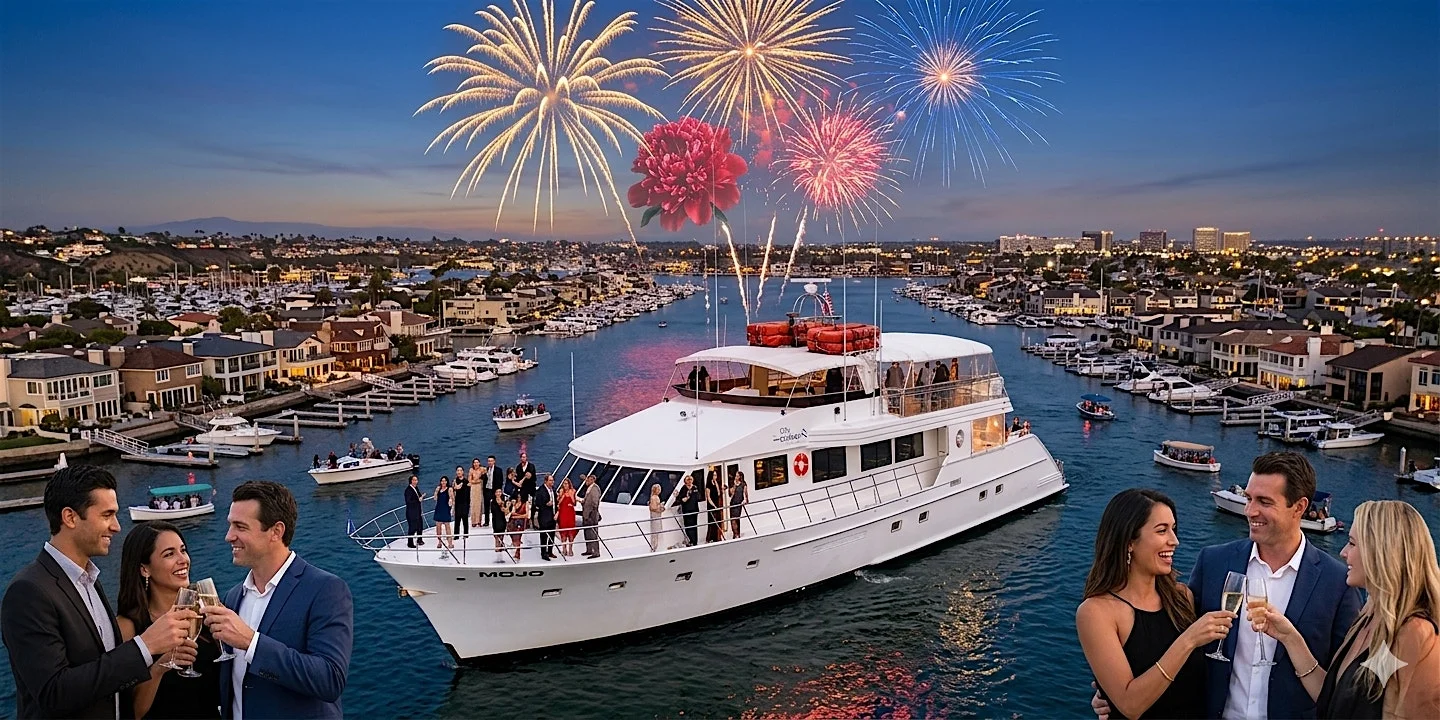4th of July Newport Beach +VIP Yachtlife Fireworks Cruise | Pier Pressure