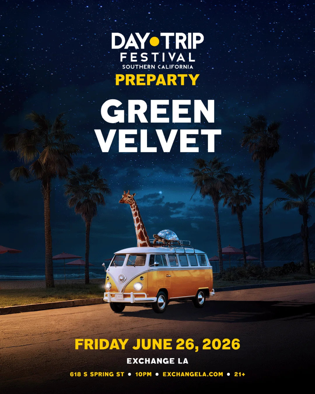 Day Trip Festival Preparty: Green Velvet
