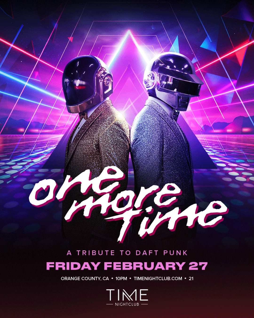 One More Time: A Daft Punk Tribute Party
