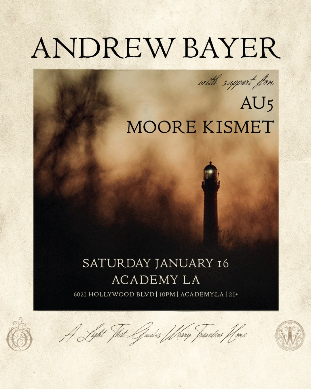 Academy LA presents Andrew Bayer