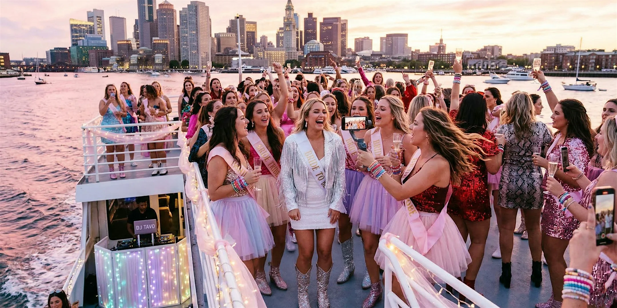 Taylor Swift Eras & Bridal/Bach Party Boston | Seaport Summer Cruise